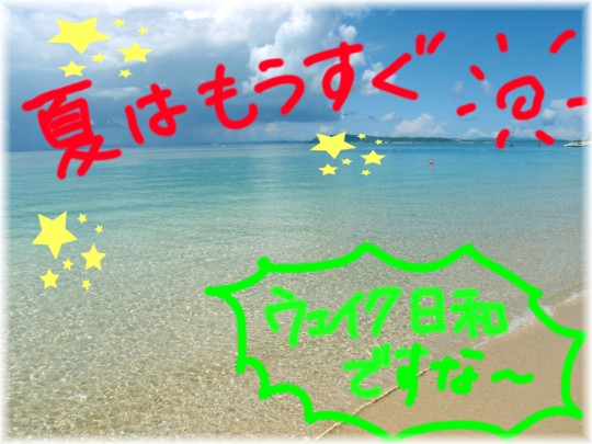 台風も去って!!