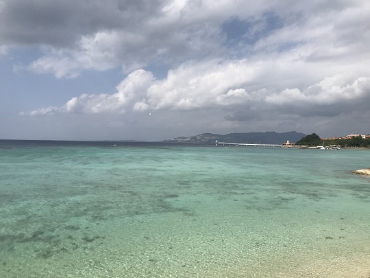 恩納村の海🌊