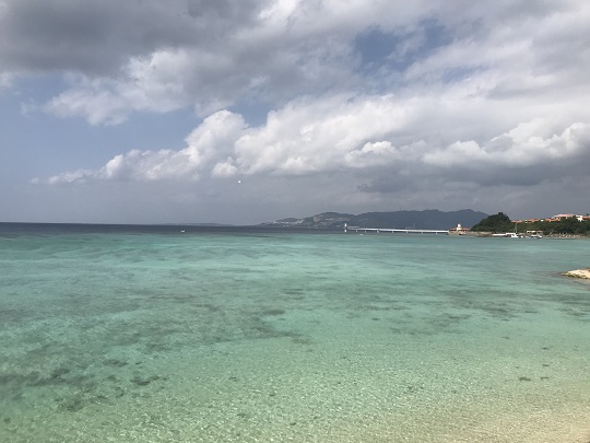 いい天気の沖縄☀